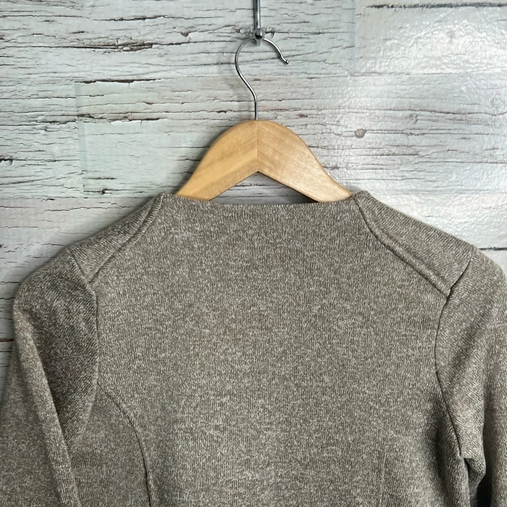 Banana republic sweater jacket size xs tan brown - Picture 9 of 9